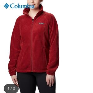 Columbia Crimson Full Zip Fleece Jacket